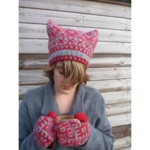 jamieson-smith-kits-finnish-midwinter-ski-hat-kit-bonnet image 1