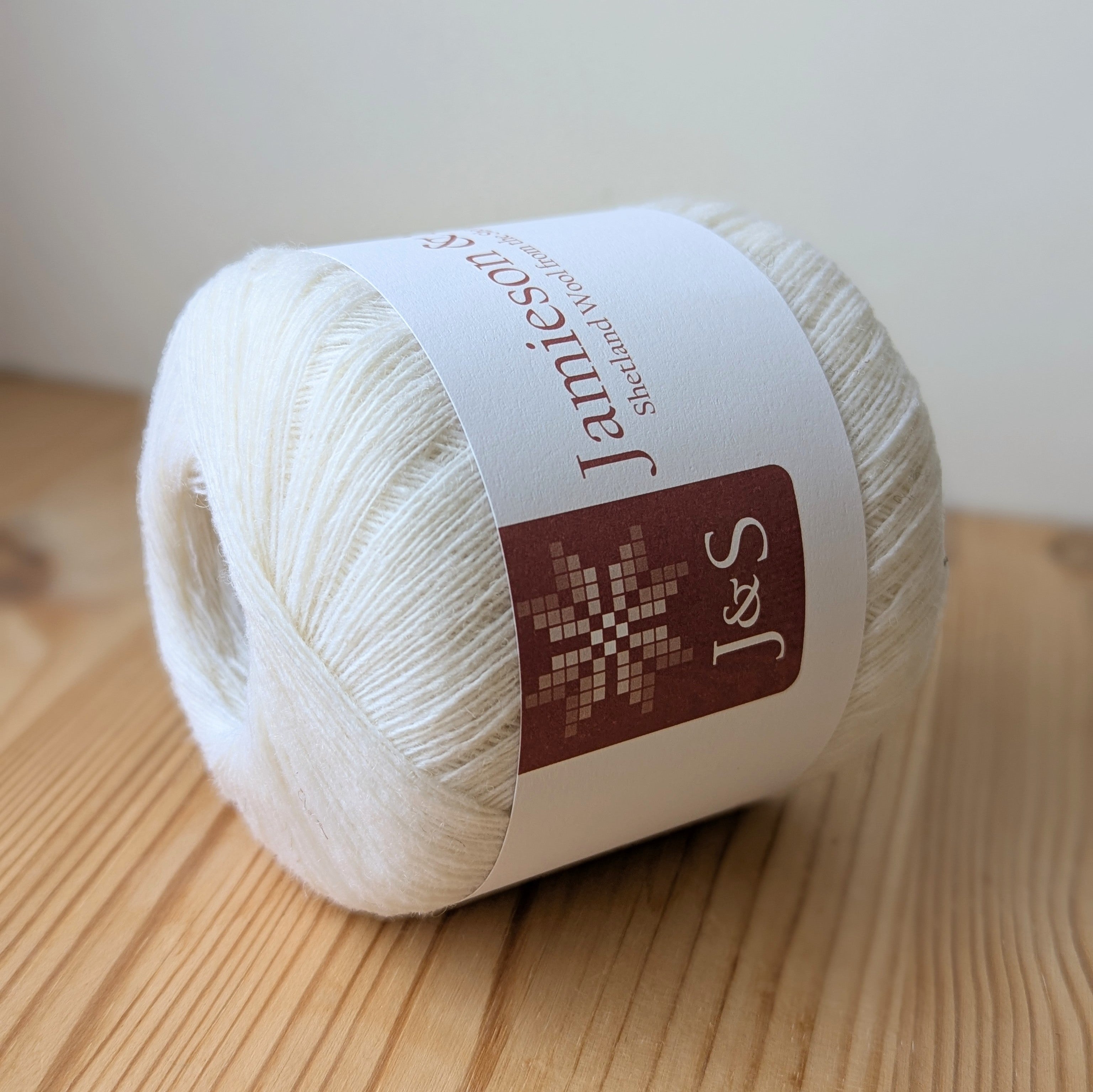 jamieson-smith-cobweb-lace-fil-dentelle-blanc-25-g image 1