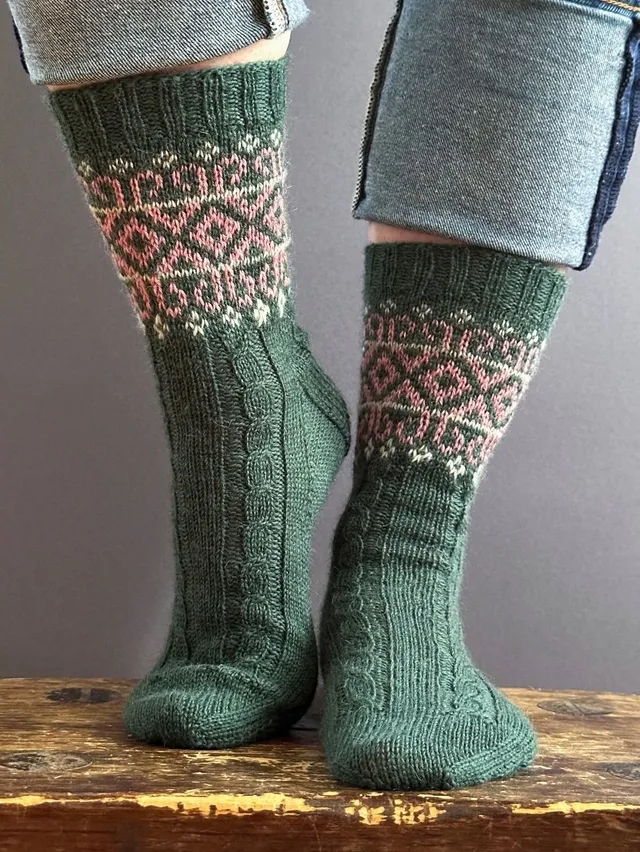 john-arbon-aegle-kit-chaussettes-tricot-exmoor-hemel image 1