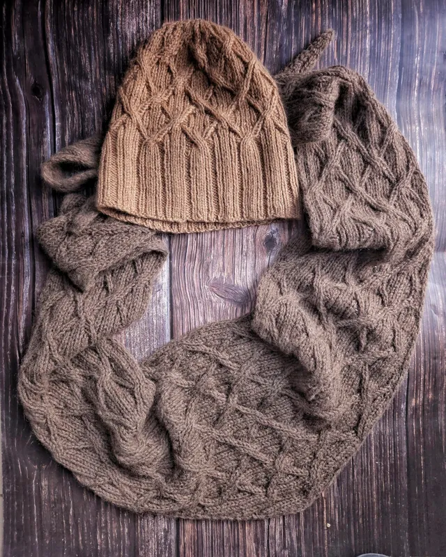christallk-alta-scarf-patron-charpe-torsades-yak-dk image 1