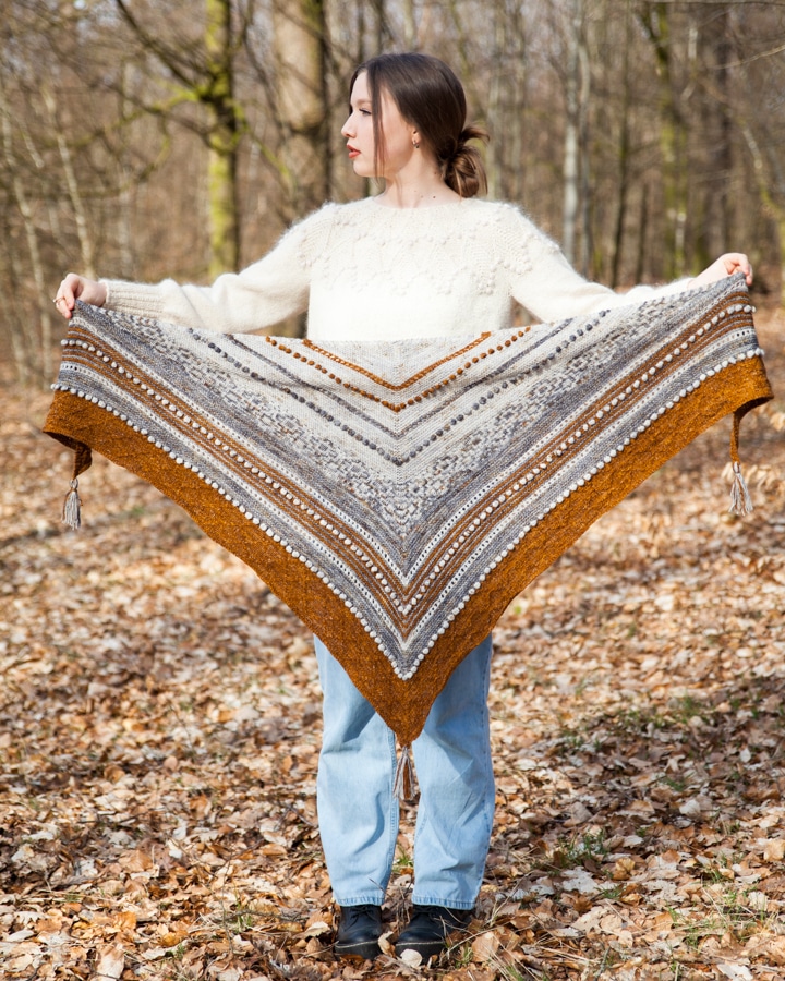 christallk-ines-shawl-patron-ch-le-mosa-que-fingering image 1