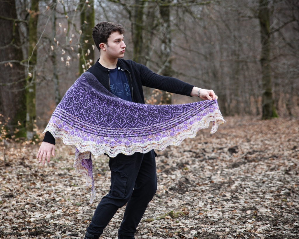 christallk-lupin-shawl-patron-ch-le-semi-circulaire-mosa-que image 3