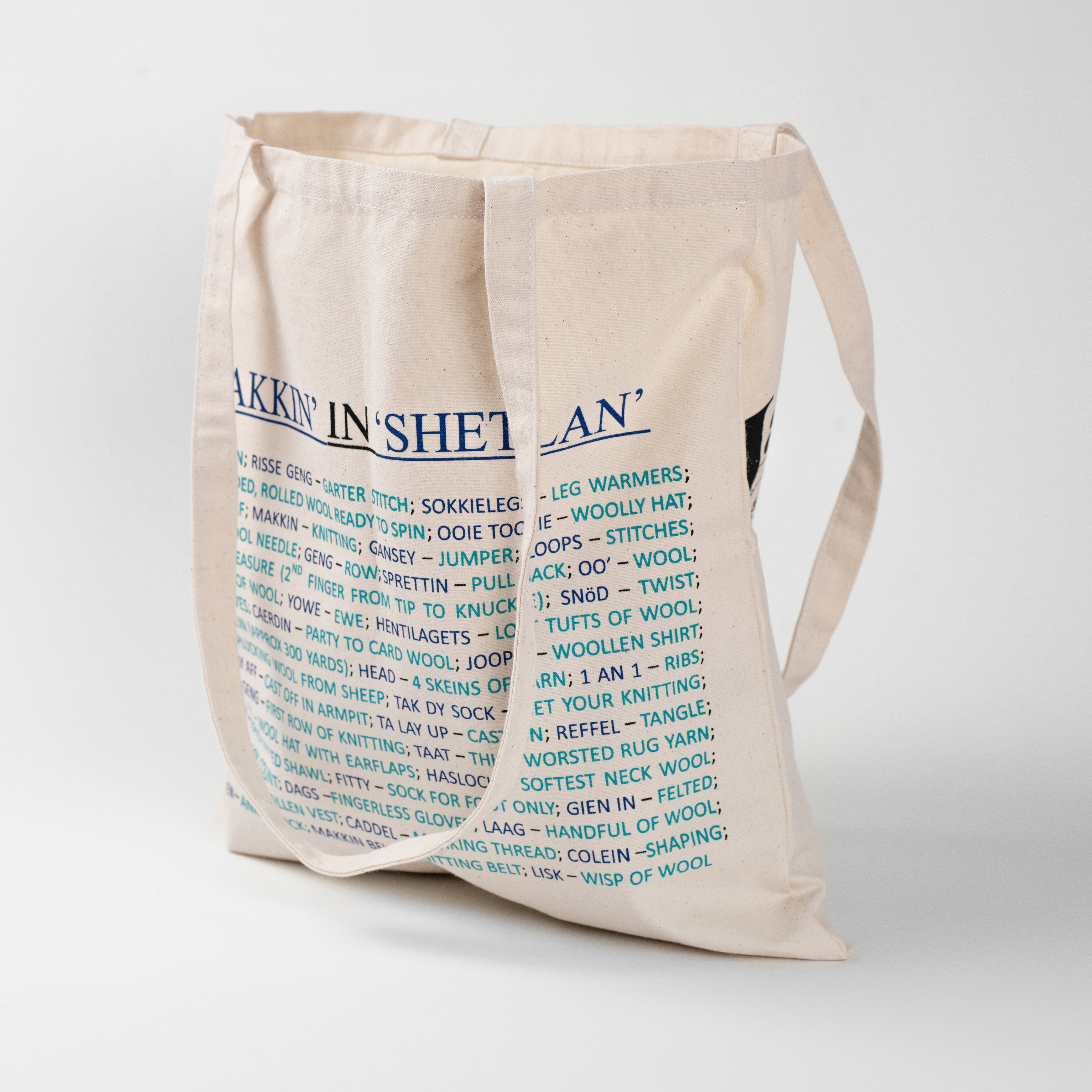 jamieson-s-knitting-small-canvas-shopper-sac-toile-logo image 2
