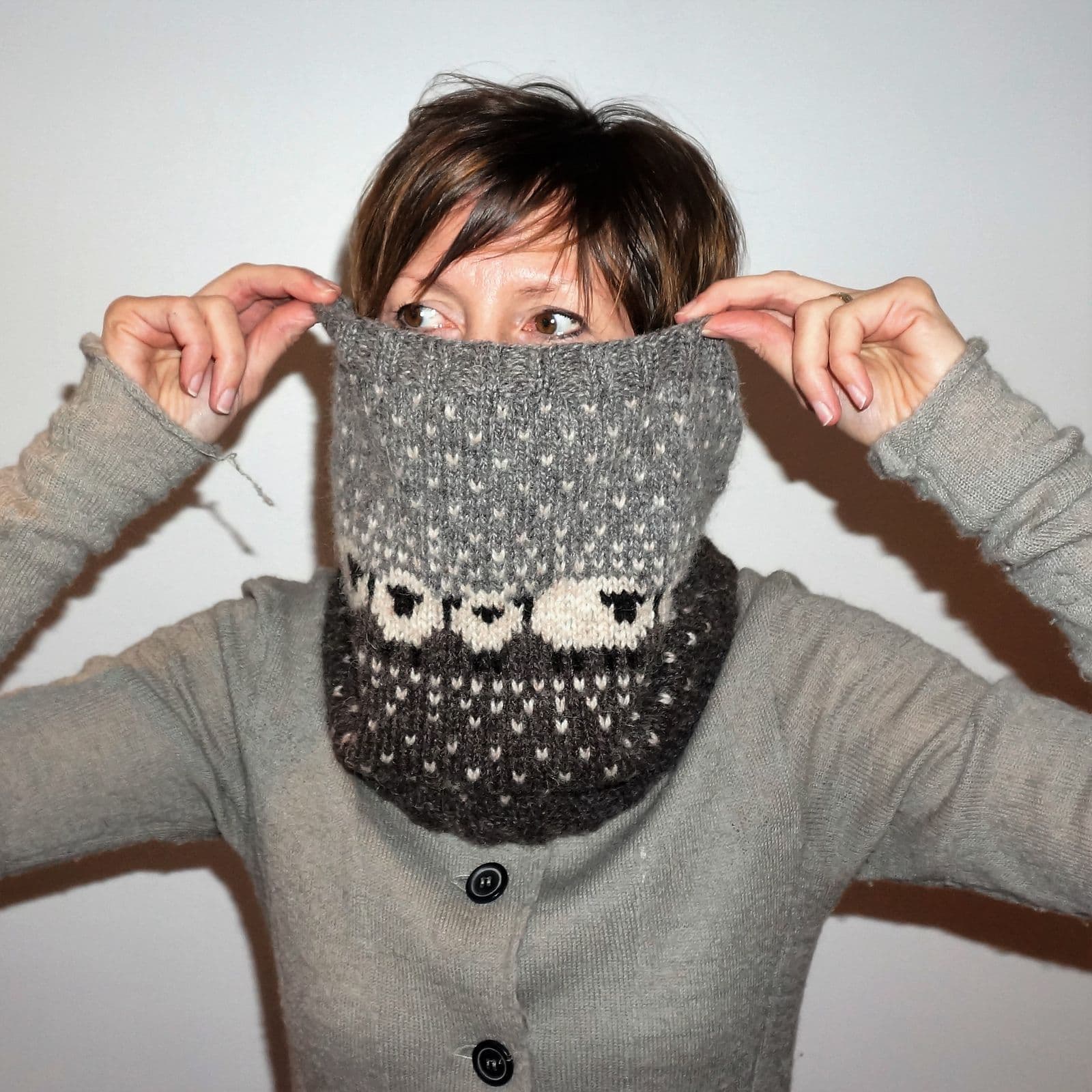 baa-ble-cowl-and-mitts-donna-smith-patron-snood-et-mitaines image 2