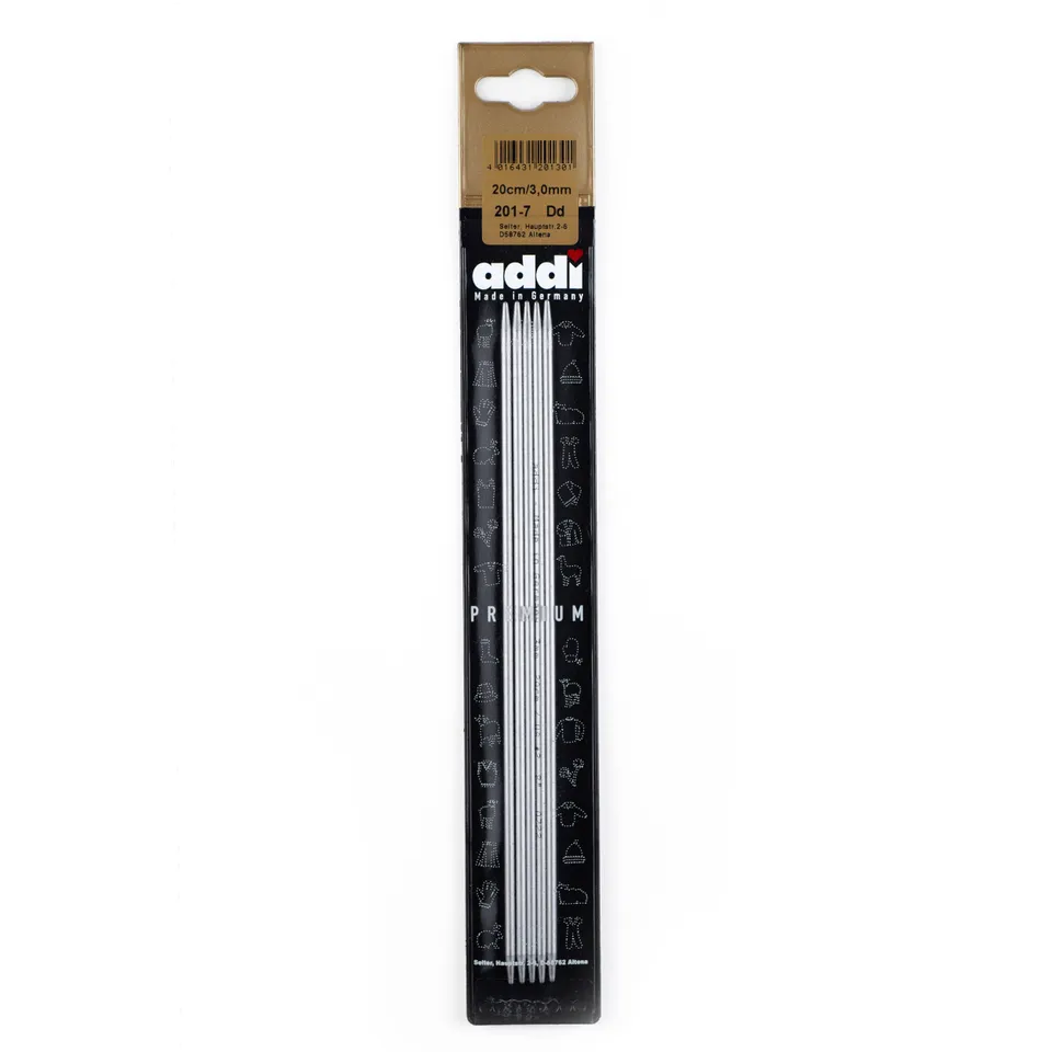 addi-dpn-20cm-aiguilles-double-pointe-aluminium-jeu-de-5 image 1