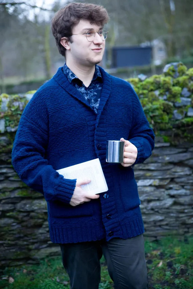 christallk-husband-cardigan-patron-gilet-homme-col-ch-le image 1