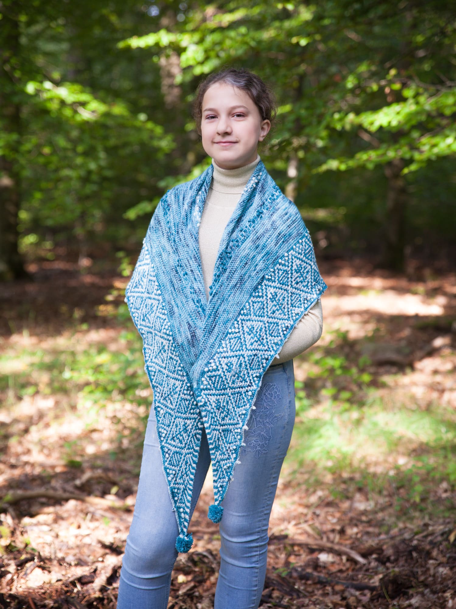 christallk-azulejos-shawl-patron-ch-le-mosa-que-fingering image 6