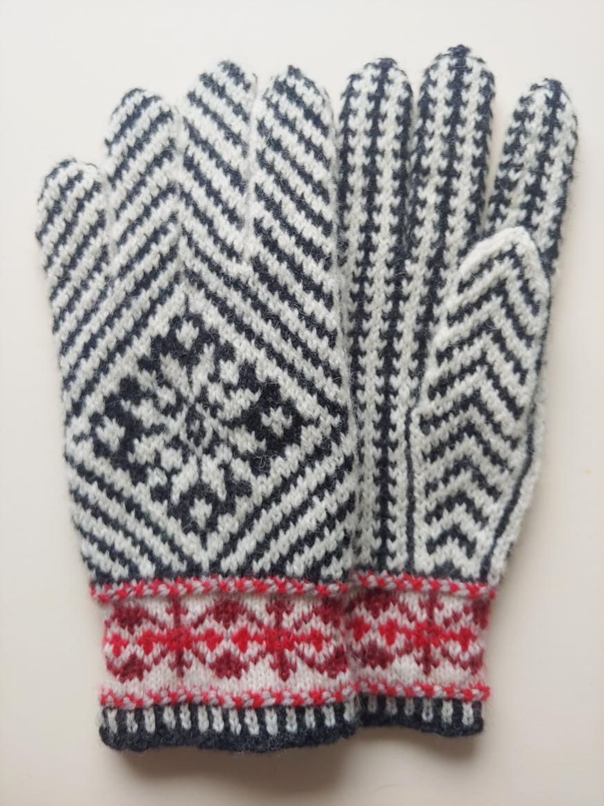 jamieson-smith-kits-humbug-gloves-kit-gants-fair-isle image 1