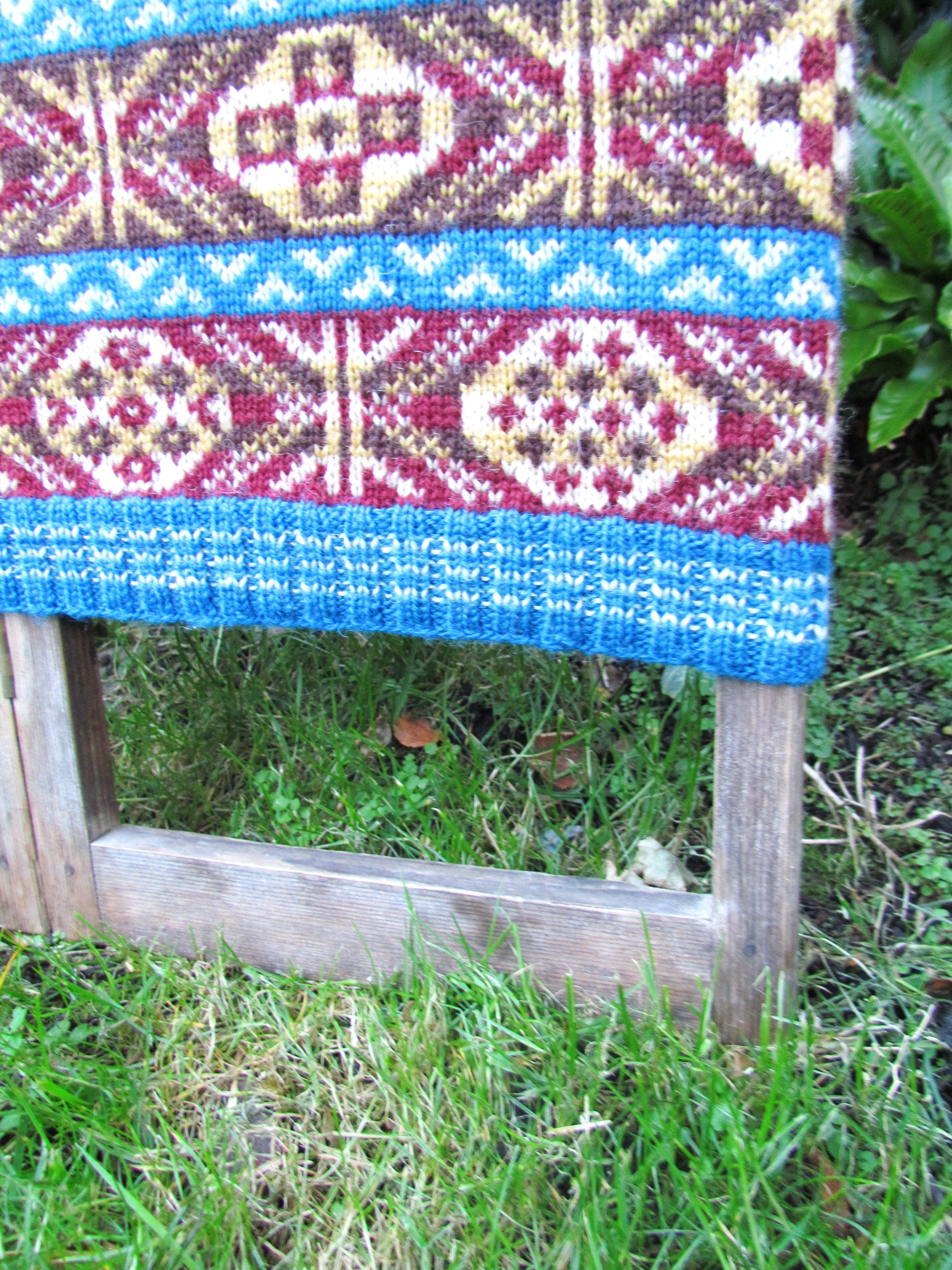 jamieson-smith-fair-isle-patron-pull-col-v-papier-tailles-32-48 image 2