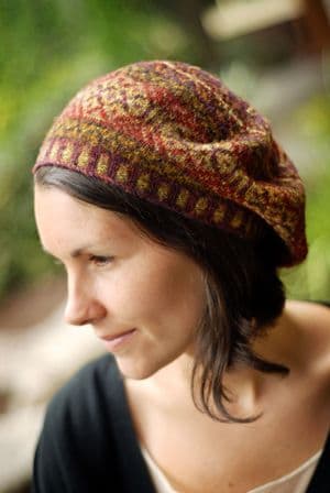 jamieson-s-autumn-tam-patron-bonnet-jacquard-spindrift image 1