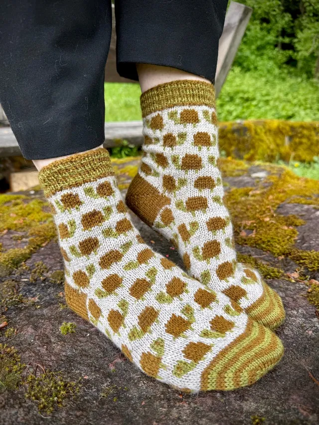 john-arbon-kits-slow-down-tortoise-kit-chaussettes-jacquard image 1