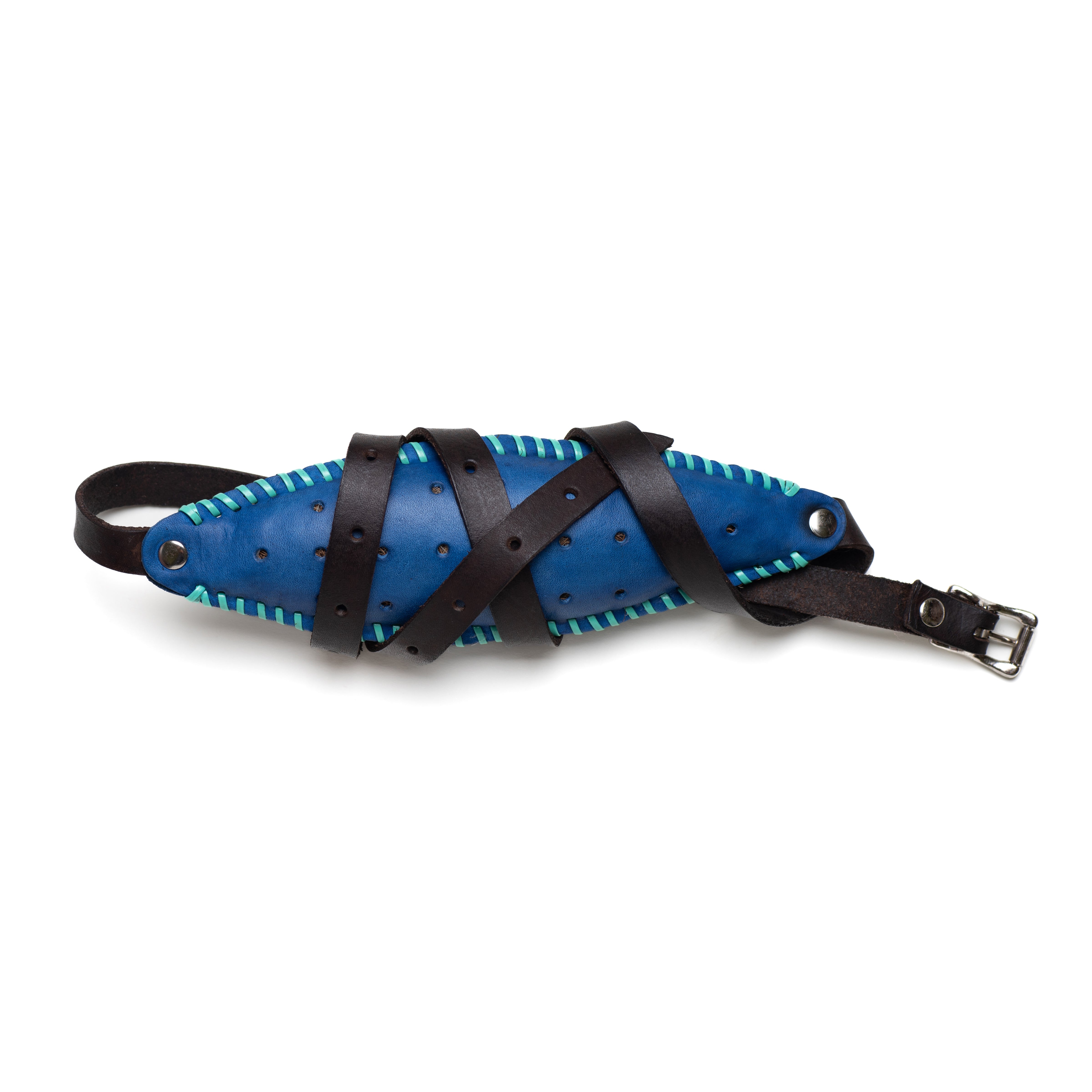 jamieson-s-of-shetland-knitting-belt-ceinture-tricoter-cuir image 2