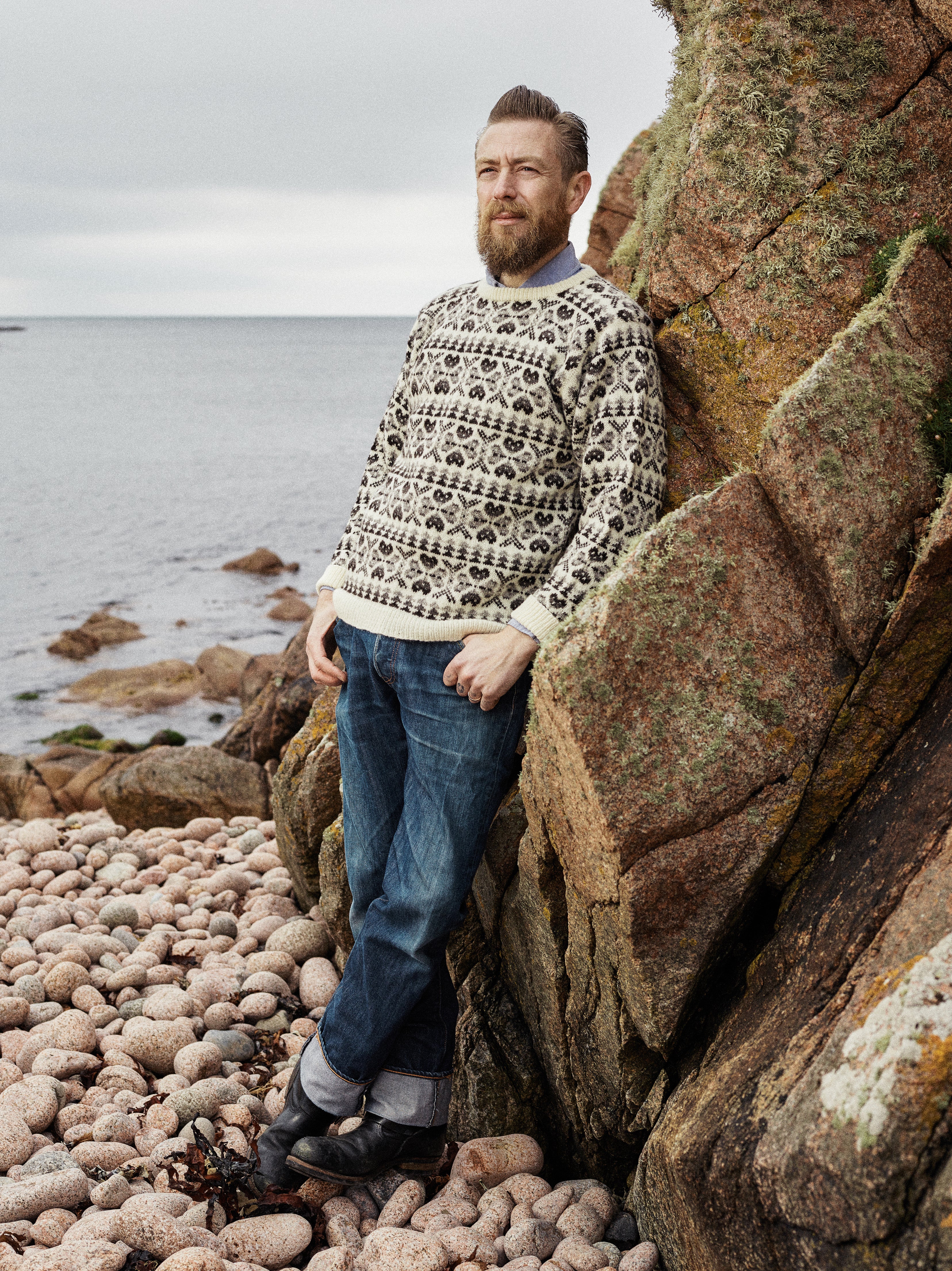 jamieson-smith-glebe-jumper-patron-tricot-pull image 1