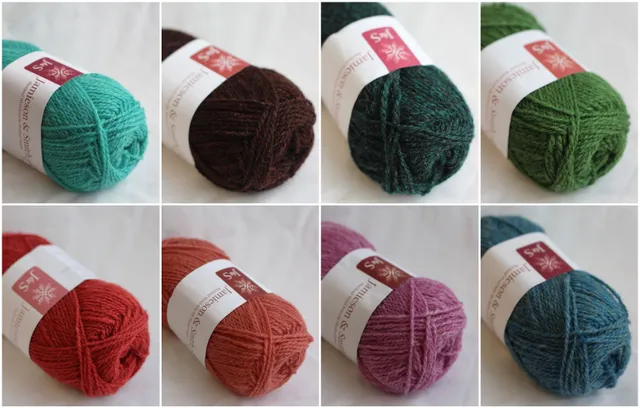 jamieson-smith-colourbox-pack-8-laines-fair-isle-2016 image 1