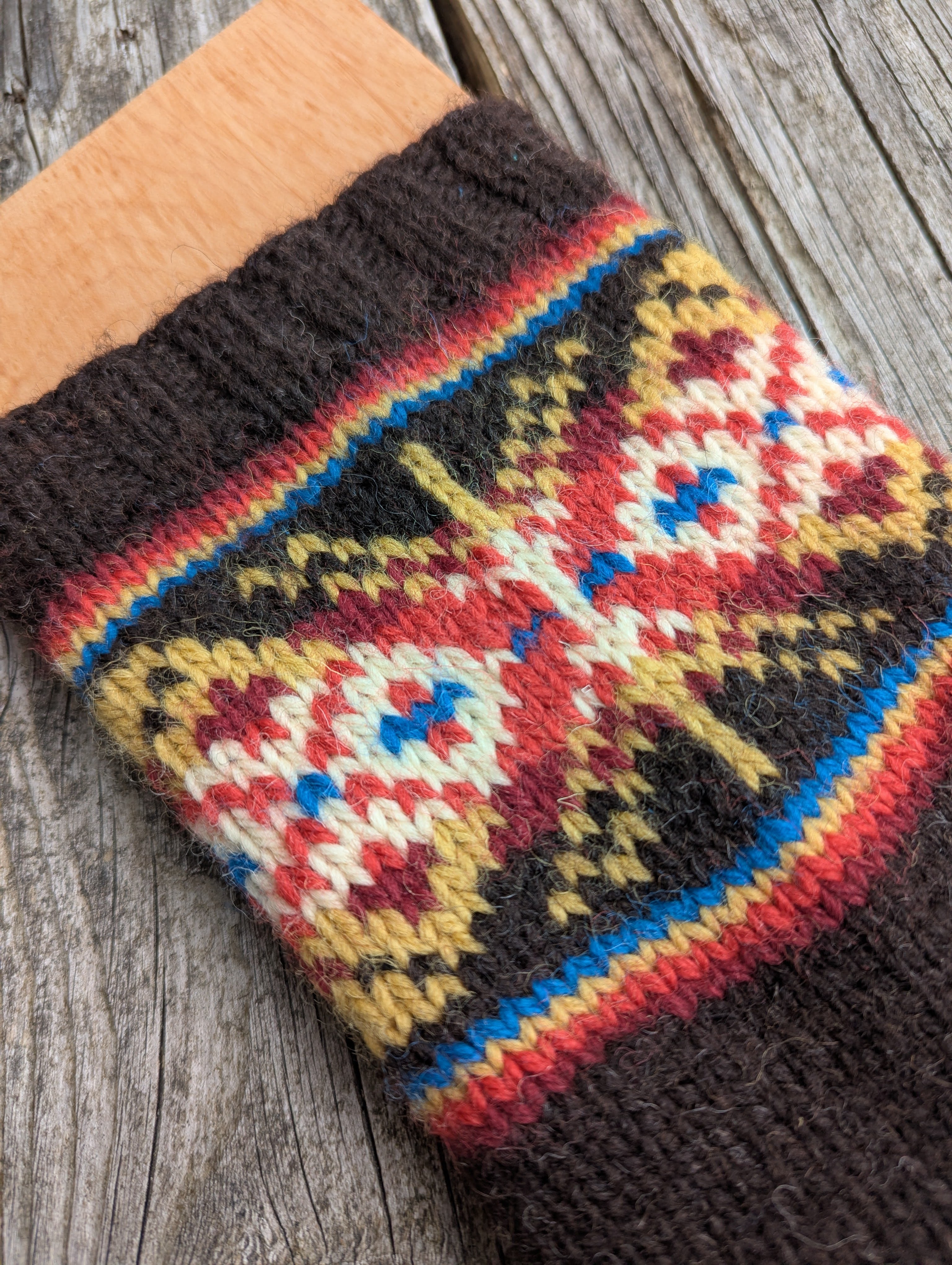 jamieson-smith-kits-chaussettes-shetland-black image 4