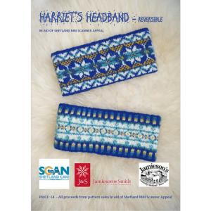 jamieson-smith-kits-harriets-headband-kit-tricot-bandeau-fair-isle image 1