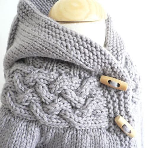 jamieson-s-cable-yoke-jacket-patron-tricot-enfant image 4