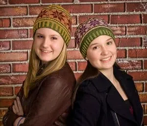 jamieson-s-of-shetland-copper-river-hat-patron-bonnet-jacquard image 1