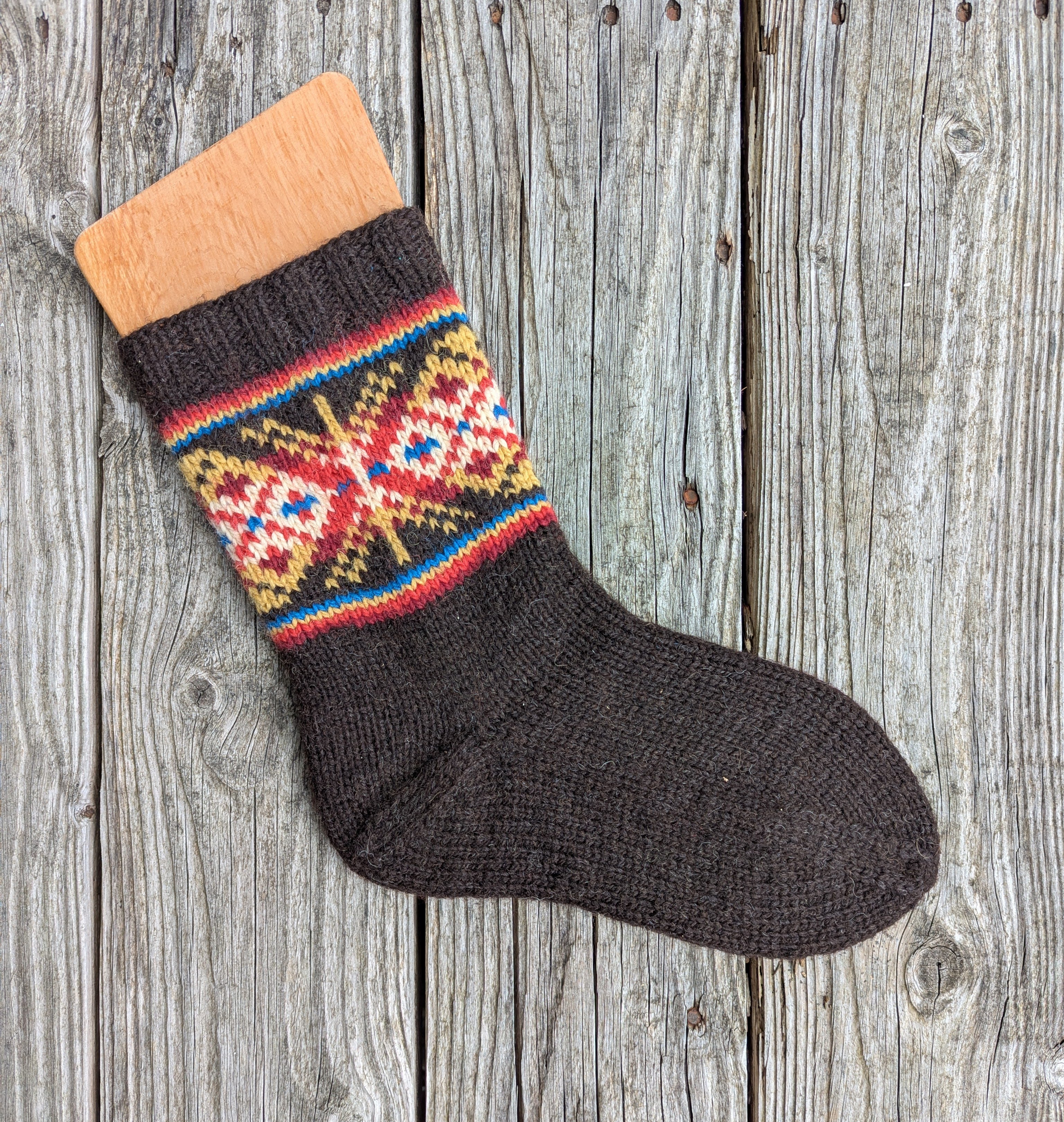 jamieson-smith-kits-chaussettes-shetland-black image 3