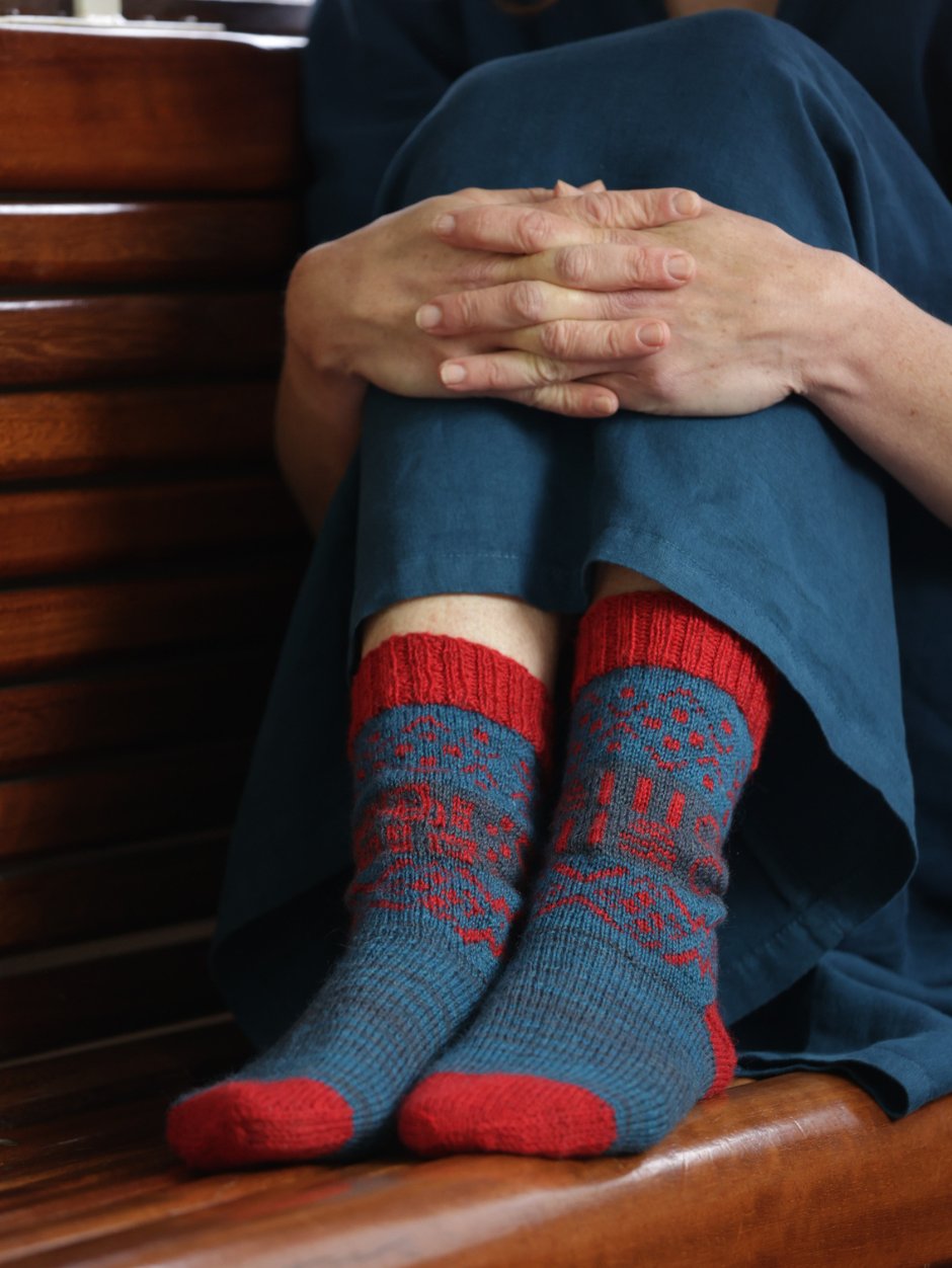 john-arbon-annual-kits-pic-n-vic-kit-chaussettes-peggles-laine-4ply image 3