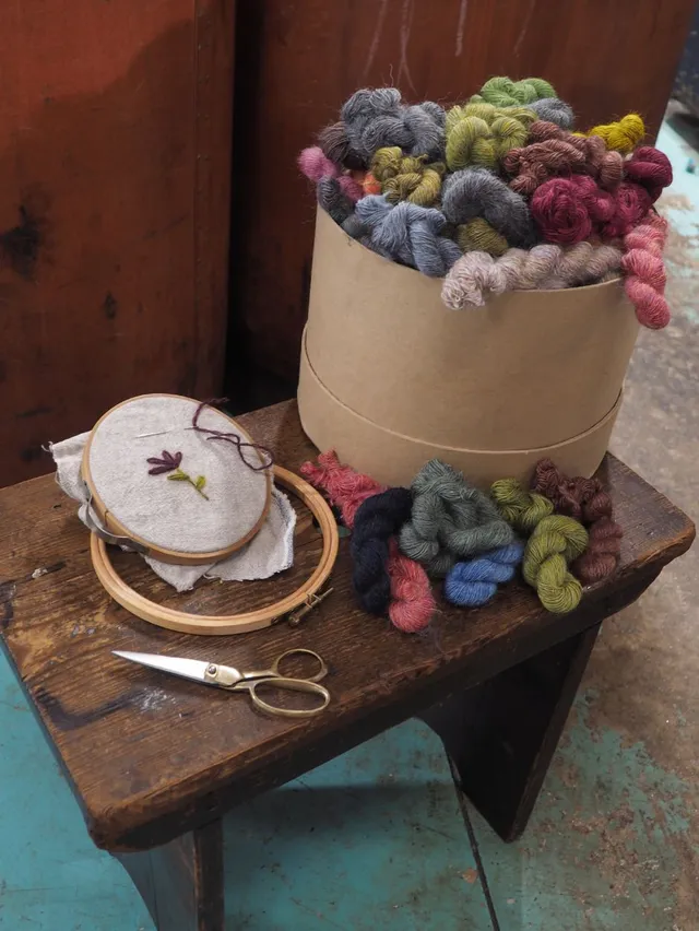 john-arbon-mini-mill-lot-laine-broderie-200g-couleurs image 1