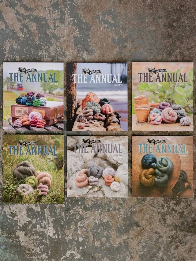 john-arbon-the-annual-n-1-6-magazine-tricot-pdf-lot image 1
