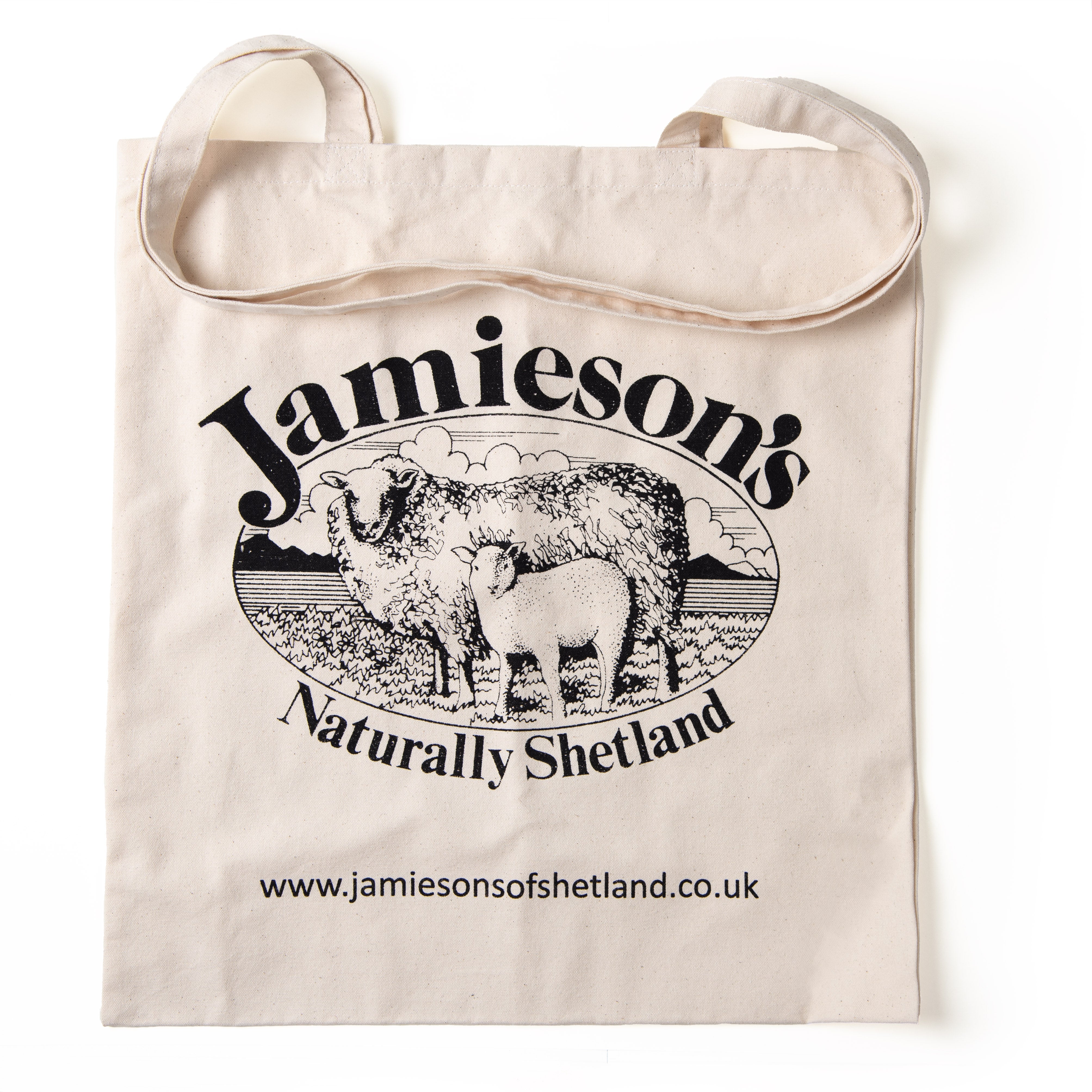 jamieson-s-knitting-small-canvas-shopper-sac-toile-logo image 1