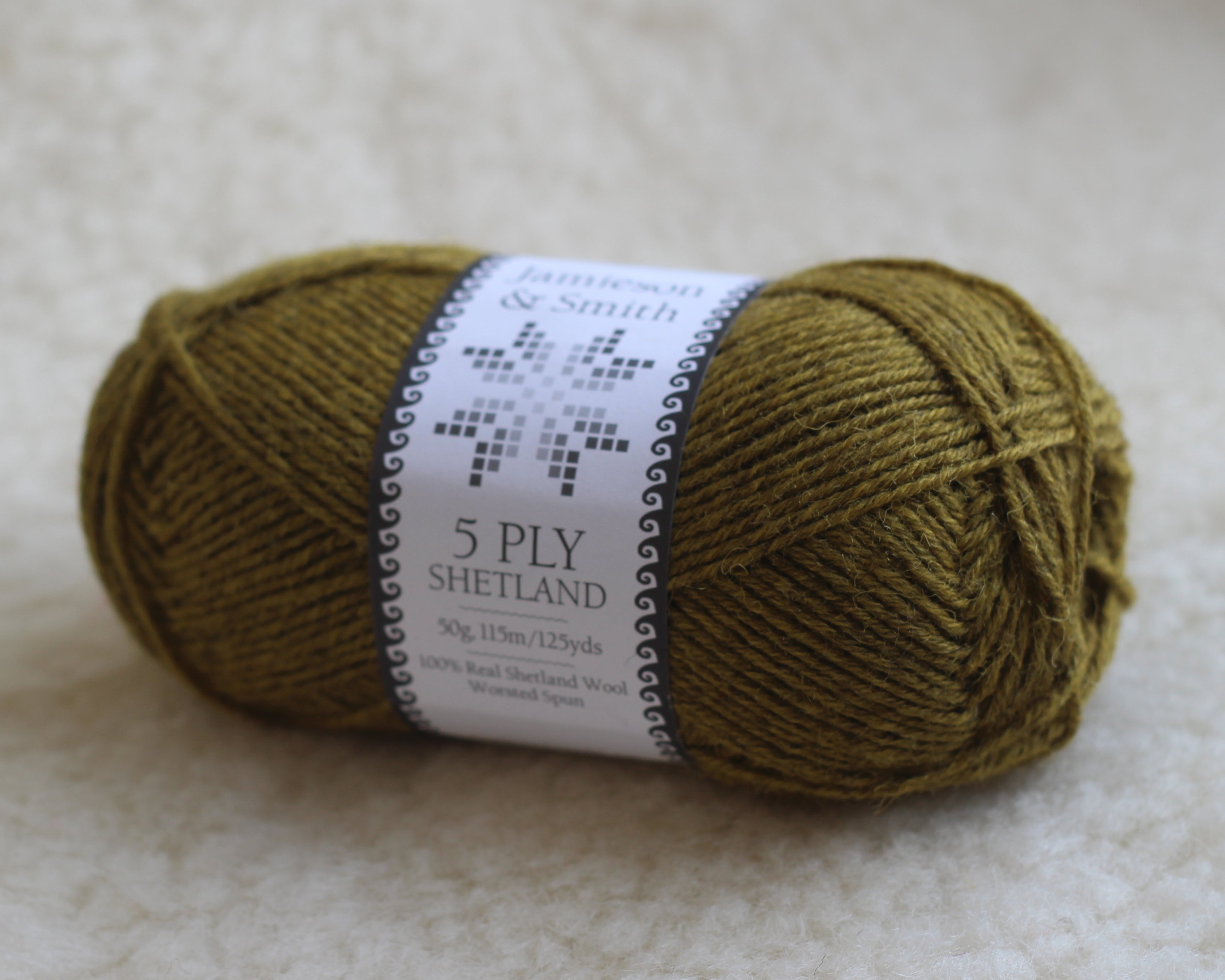 jamieson-smith-5ply-shetland-fil-mustard-twilight-50g-sport image 1