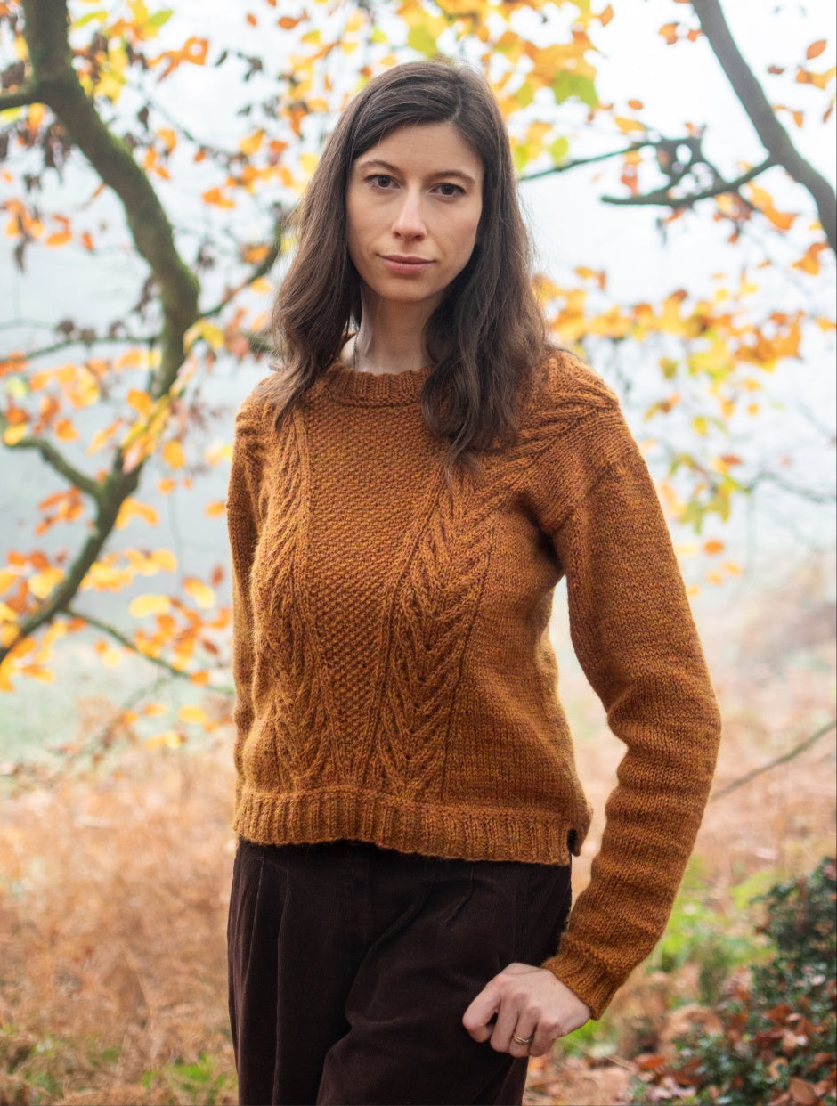 john-arbon-beechmast-jumper-kit-pull-blenheim-orange-3-4 image 3