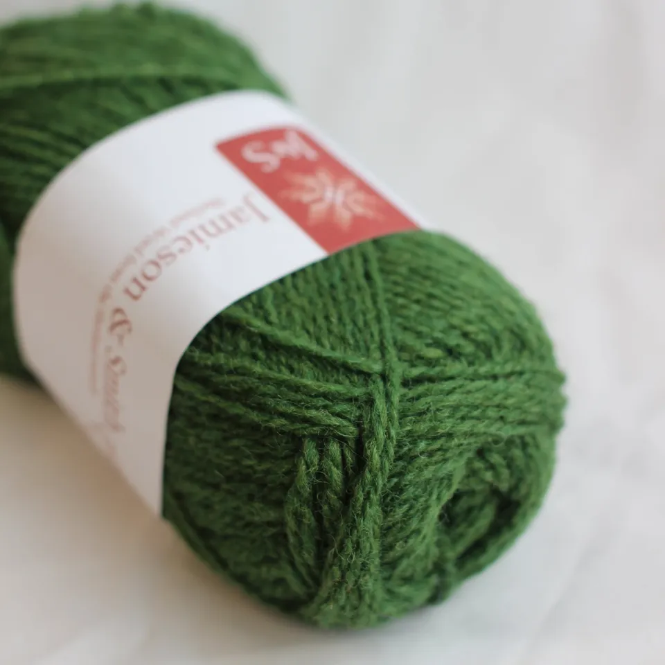 jamieson-smith-2ply-jumper-fil-fair-isle-118-vert-25g image 1