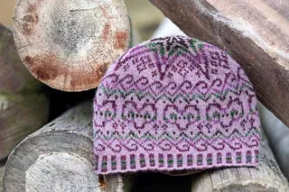 islesburgh-hat-shetland-wool-week-2024-patron-bonnet-jacquard image 1