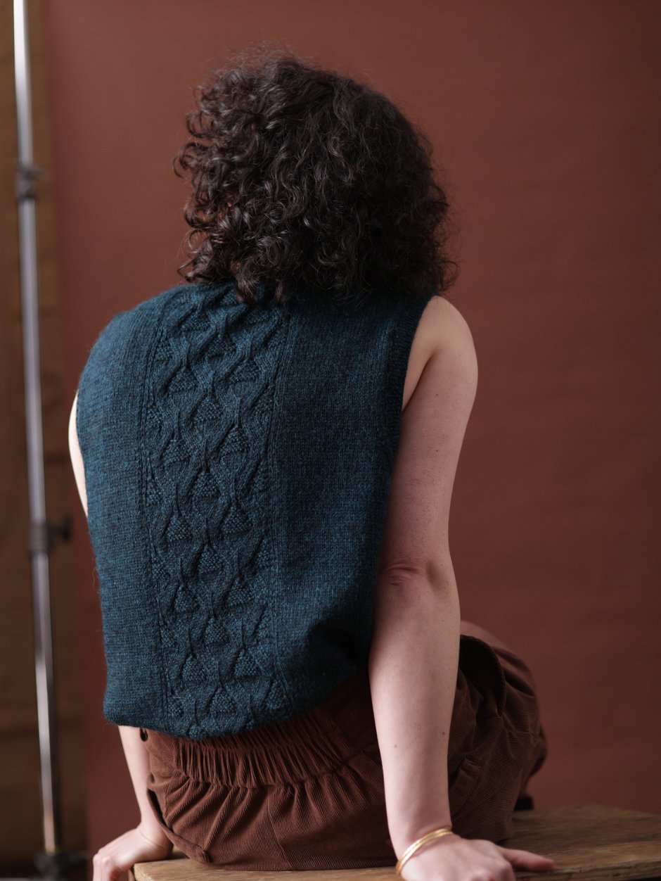 john-arbon-kits-emsworth-vest-kit-tricot-indigo-dust-taille-1-dentelle image 2