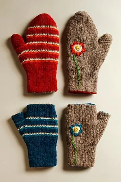 jamieson-s-of-shetland-reversible-mittens-patron-tricot-moufles-dk image 1